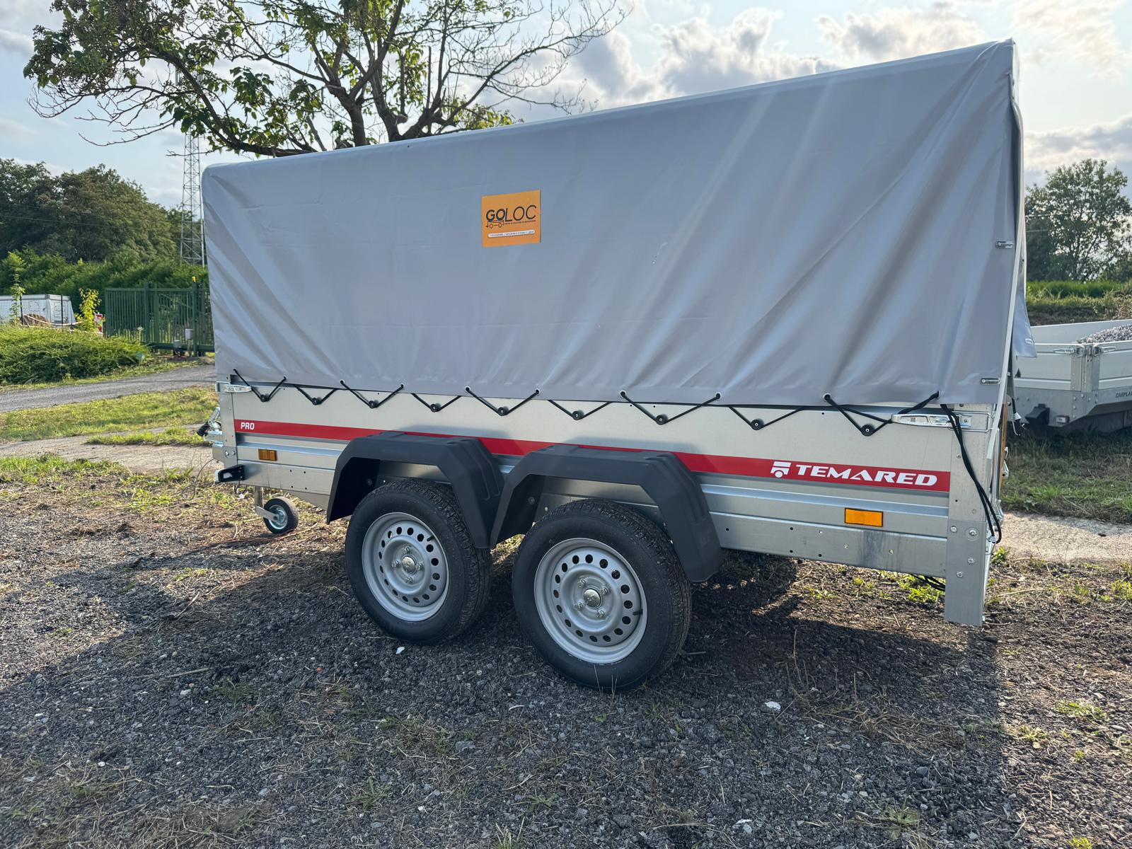 Remorque Temared Pro + Bâche